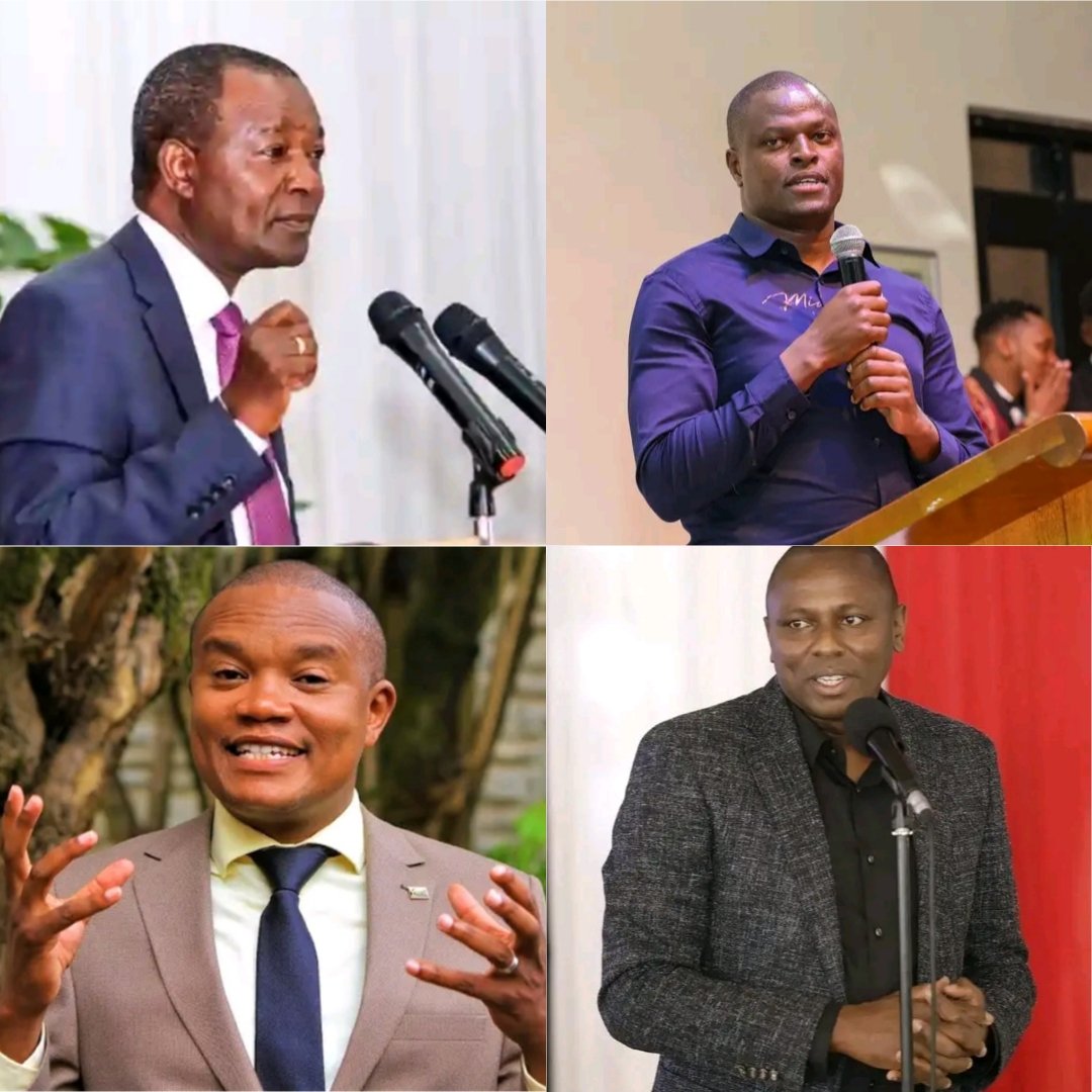 Son_of_Laikipia's tweet photo. These are the faces of the Ruto puppets responsible for one of the most exploitative and bizarre tax regimes Kenya has ever seen. Unfortunately the fifth one, is too plump to fit this picture. https://t.co/JWzeBiSF31