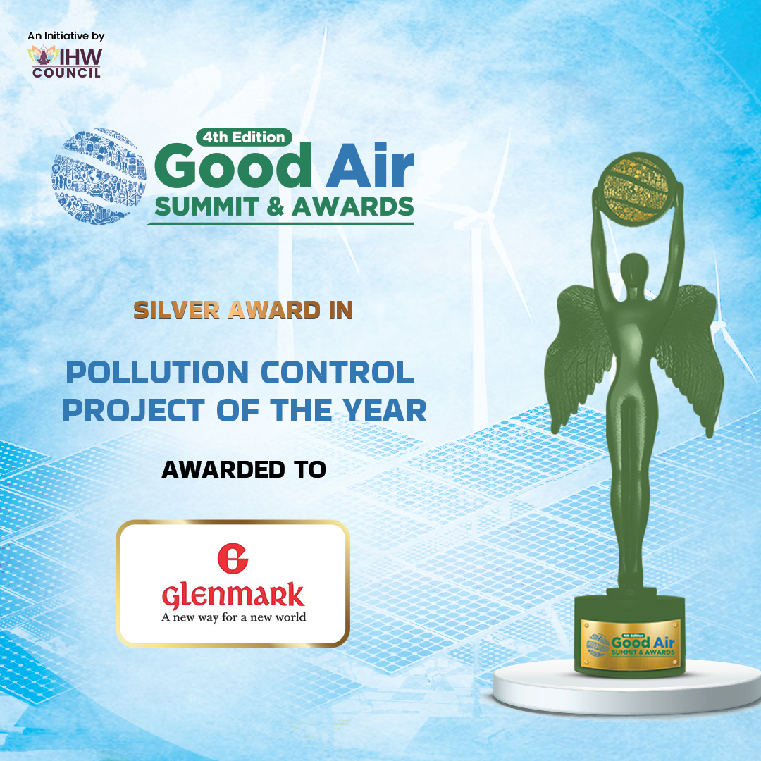 IHWCouncil's tweet photo. Congratulations to Glenmark Pharmaceuticals Limited for winning the Silver Award for Pollution Control Project of the Year at the #GoodAirAwards!
#GoodAirSummit #PollutionControl https://t.co/ro1Qf1DZFh