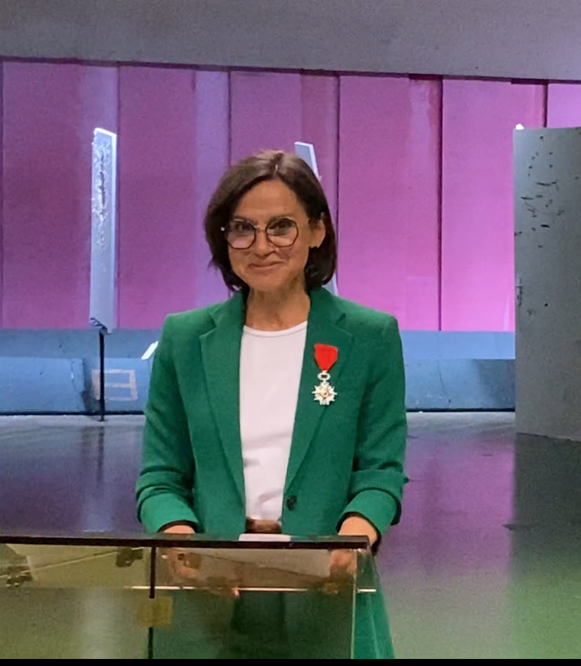 Hier soir cérémonie pour la  remise de la médaille de la légion d’honneur par @Frédéric Veaux directeur de la PN qu ⁦<a href="/PorteParolePN/">Porte-parole de la police nationale</a>⁩ SoniaFibleuil ! Un moment très émouvant et fortement mérité!