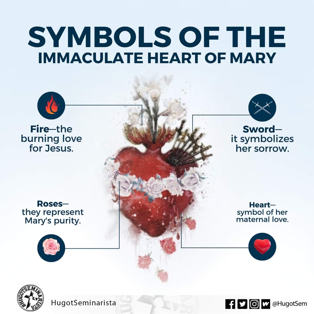 CeeOkafor75447's tweet image. Heart weh de pure.
Heart weh de ponder di word of God.
Heart weh de rejoice in God
Heart weh too de love
Heart weh de suffer because of her pikin suffering.
Immaculate Heart of Mary! Pray for us!
#DailyScripturalGinger #288
08.06.24