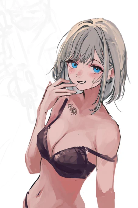 休日なのでOCのデザインを練っている 