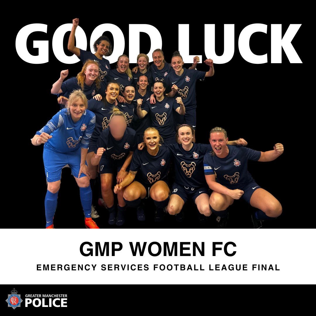 #GOODLUCK | We want to wish our women's football team the best of luck this afternoon in their Emergency Service Football League final against West Midlands Police ⚽

Reaching the final is a huge achievement given the team is less than a year in existence 👏