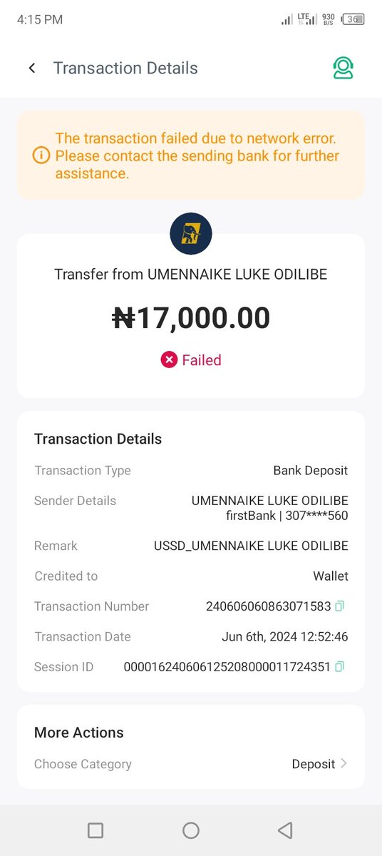 LucasdonRed's tweet photo. @FBN_help I made two transfers from first Bank to opay of #16900 and #17000 respectively both were unsuccessful but I was debited and yet to receive my funds. My account number 3070054560 Luke Umennaike Odilibe https://t.co/oqCtz7TAlj