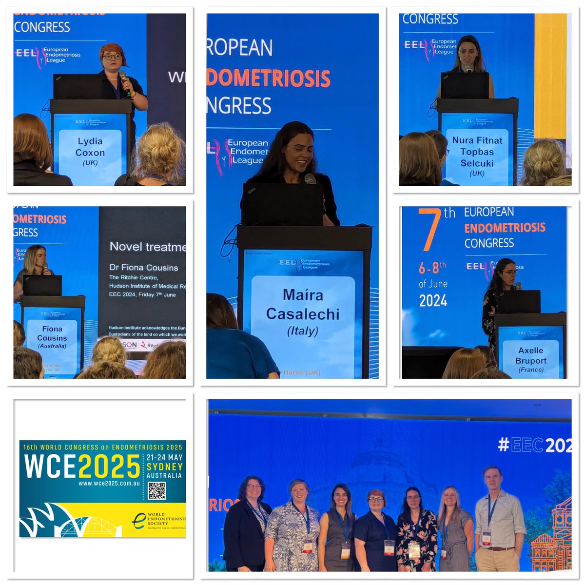 Lucy Whitaker (@drlucywhitaker) on Twitter photo Such a pleasure to co-chair with <a href="/horne_research/">Andrew Horne</a> the <a href="/WorldEndoSoc/">WES</a> session on new trends in endometriosis research at #EEC2024 showcasing early career rising stars in #endometriosis research <a href="/MairaCasalechi/">Maíra Casalechi ✨</a> <a href="/fitfindik/">Fitnat Topbas Selcuki MD</a> <a href="/LydiaCoxon/">Lydia Coxon</a> <a href="/Fi_Cousins/">Fi Cousins</a> and Axelle Bruport <a href="/WERF_research/">WERF</a> Such a pleasure to co-chair with <a href="/horne_research/">Andrew Horne</a> the <a href="/WorldEndoSoc/">WES</a> session on new trends in endometriosis research at #EEC2024 showcasing early career rising stars in #endometriosis research <a href="/MairaCasalechi/">Maíra Casalechi ✨</a> <a href="/fitfindik/">Fitnat Topbas Selcuki MD</a> <a href="/LydiaCoxon/">Lydia Coxon</a> <a href="/Fi_Cousins/">Fi Cousins</a> and Axelle Bruport <a href="/WERF_research/">WERF</a>