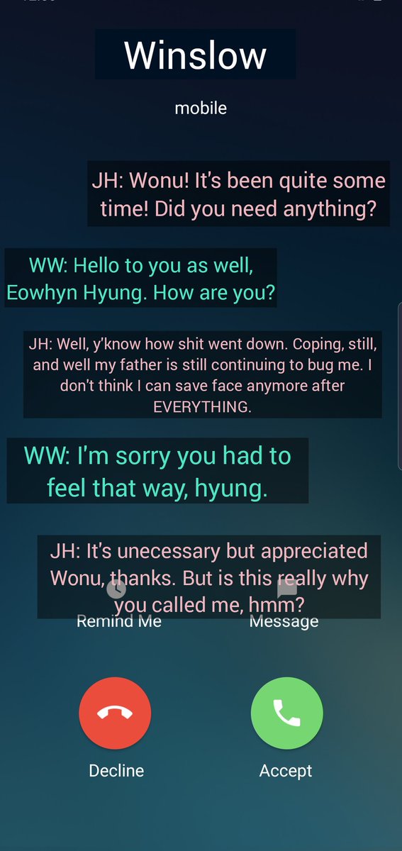 33
❕大家族はチェ家、ユン家、ホン家、クォン家、キム家(ミンギュ側)、そして徐家。これで物語がもっと面白くなるわね(笑)。
JH(ピンク) - ジョンハン
WW(トーコイズ) - ウォヌ