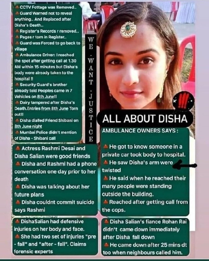 BanasreeDhar1's tweet image. Nation Remembers Disha Salian
📌 @NiteshNRane PENDRIVE?
@thisissandeeps has d FULL SUPPORT of &quot;GAY CARTEL&quot; ofBW
&amp;amp;POLITICIANS?
BIGGEST KEY🔑in d⚖️Of SSRDisha BRUTAL MURDER CS👈
@thakkar_sameet @narendramodi
#ArrestSandeepSingh
#JusticeForDishaSalian
#JusticeForSushant️SinghRajput
