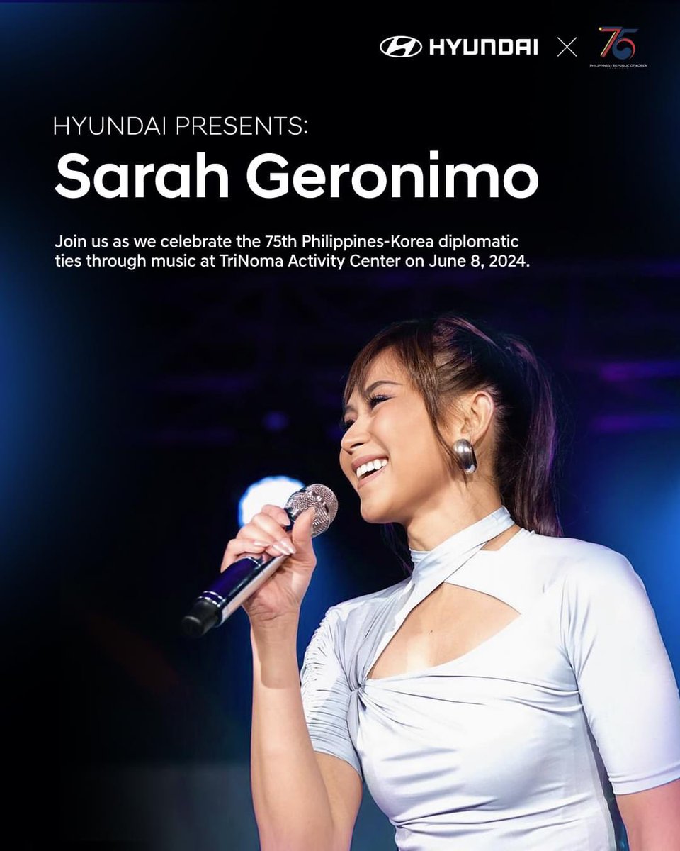 PopstersSarahG's tweet photo. Popsters include #HyundaiXSarahG 
to your tweets:-) 
Thank you 

SARAH G for HYUNDAI 
@JustSarahG #SarahGeronimo https://t.co/rhlWnBEFbb