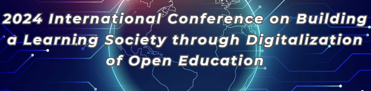 Next week I will present a keynote about at the 2024 International Conference on Building a Learning Society through Digitalization of Open Education. Looking forward to meeting <a href="/ProfAshaKanwar/">Prof Asha Kanwar</a>, <a href="/nichthus/">Mark Nichols</a>, and many other colleagues there...
hkmu.edu.hk/sol/2024/05/03…