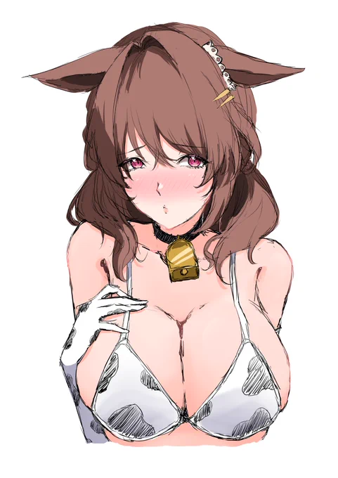 #私の絵柄で見たいウマ娘教えてください牛ハローさん 
