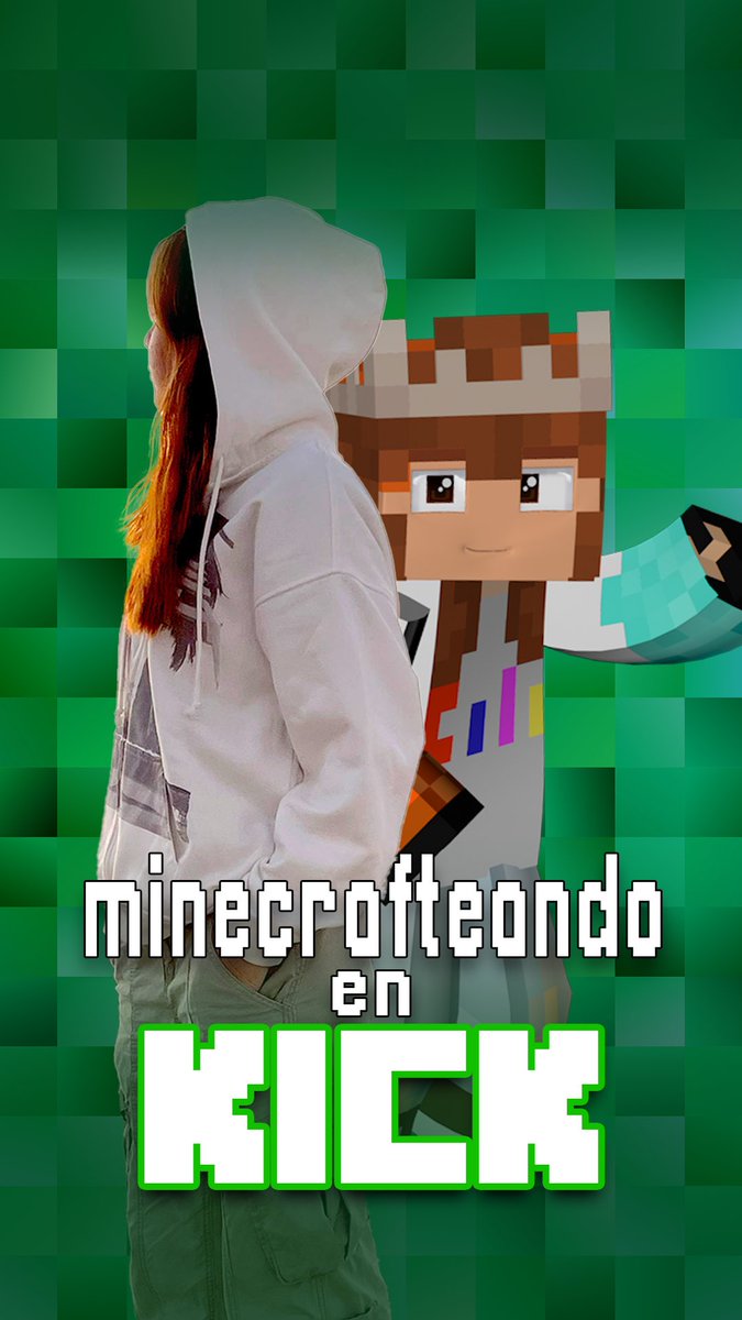 JessiePosie's tweet photo. Oficialmente 2 dias en @KickEspanol y estuvimos TOP.1 Minecraft español :0, ya somos 47/75, ¡VAMOS POR MAS! #kick #minecraft https://t.co/2hsqhnTQys