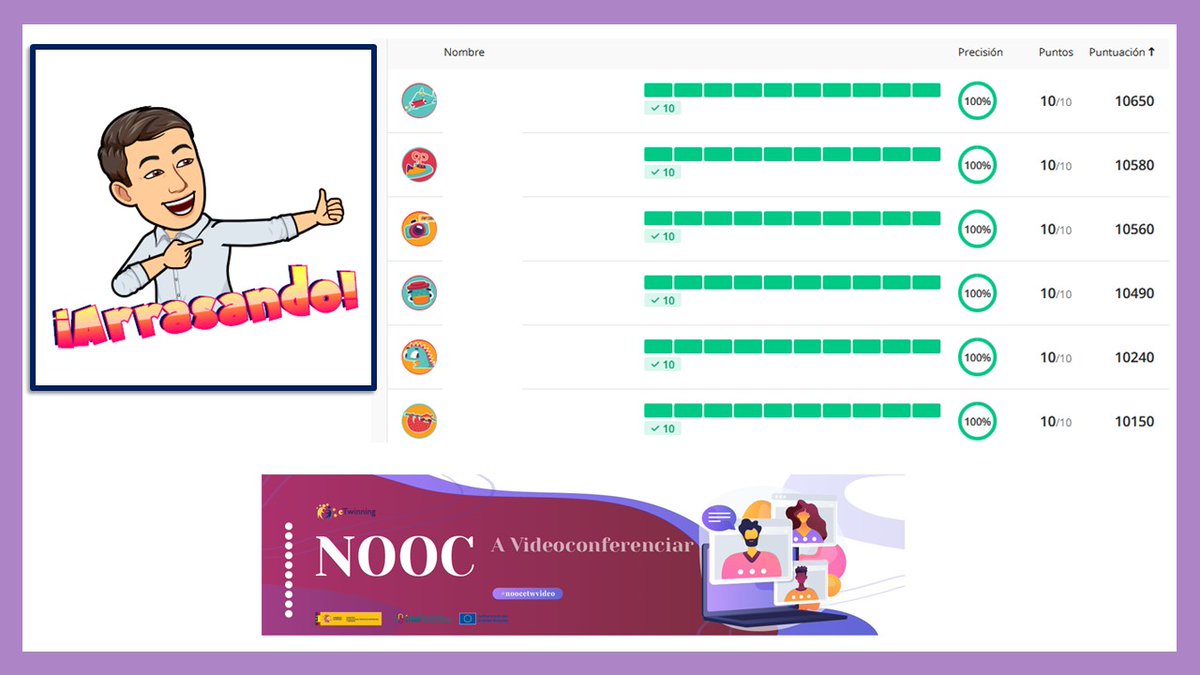 💡Estás inscrit@ en el NOOC A Videoconferenciar 👇
✍️enlinea.intef.es/courses/course…
👉El martes tendremos Webinar <a href="/eTwinning_es/">eTwinning España</a> 
📆11 de junio a las 16:30h
🔗videoconferenciasintef.webex.com/wbxmjs/joinser…
🎯 Y seguimos aprendiendo con las actividades de #noocetwvideo
<a href="/INTEF/">Yosuke Yokota</a>