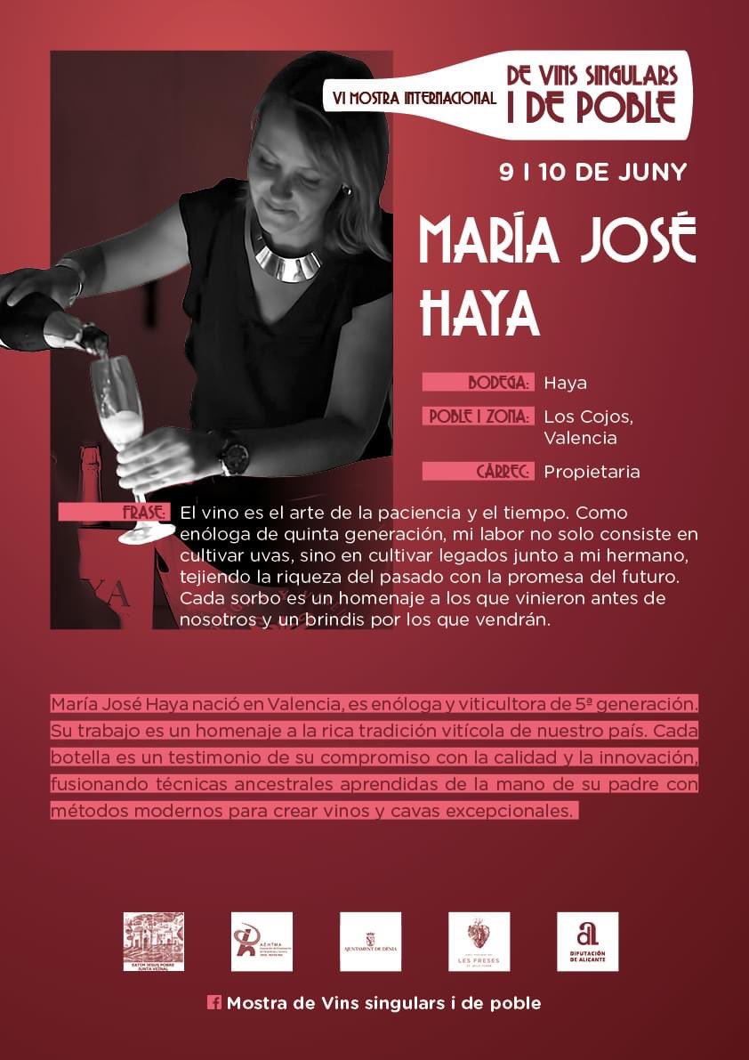 BodegasHaya's tweet photo. Nos vemos este próximo domingo y lunes en Jesús Pobre - Alicante. #mostradevinssingularsidepoble https://t.co/CKq6vFsvNQ