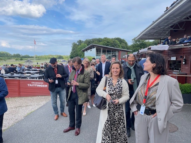 Great evening's racing at Klampenborg as part of EMHF AGM. Garden party atmosphere, world-class hospitality and competitive racing. Thank you so much Danish Jockey Club.
