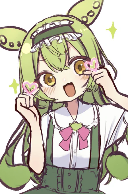 ずんだもんのラフなのだ! かわいいのだ! #ずんだもん