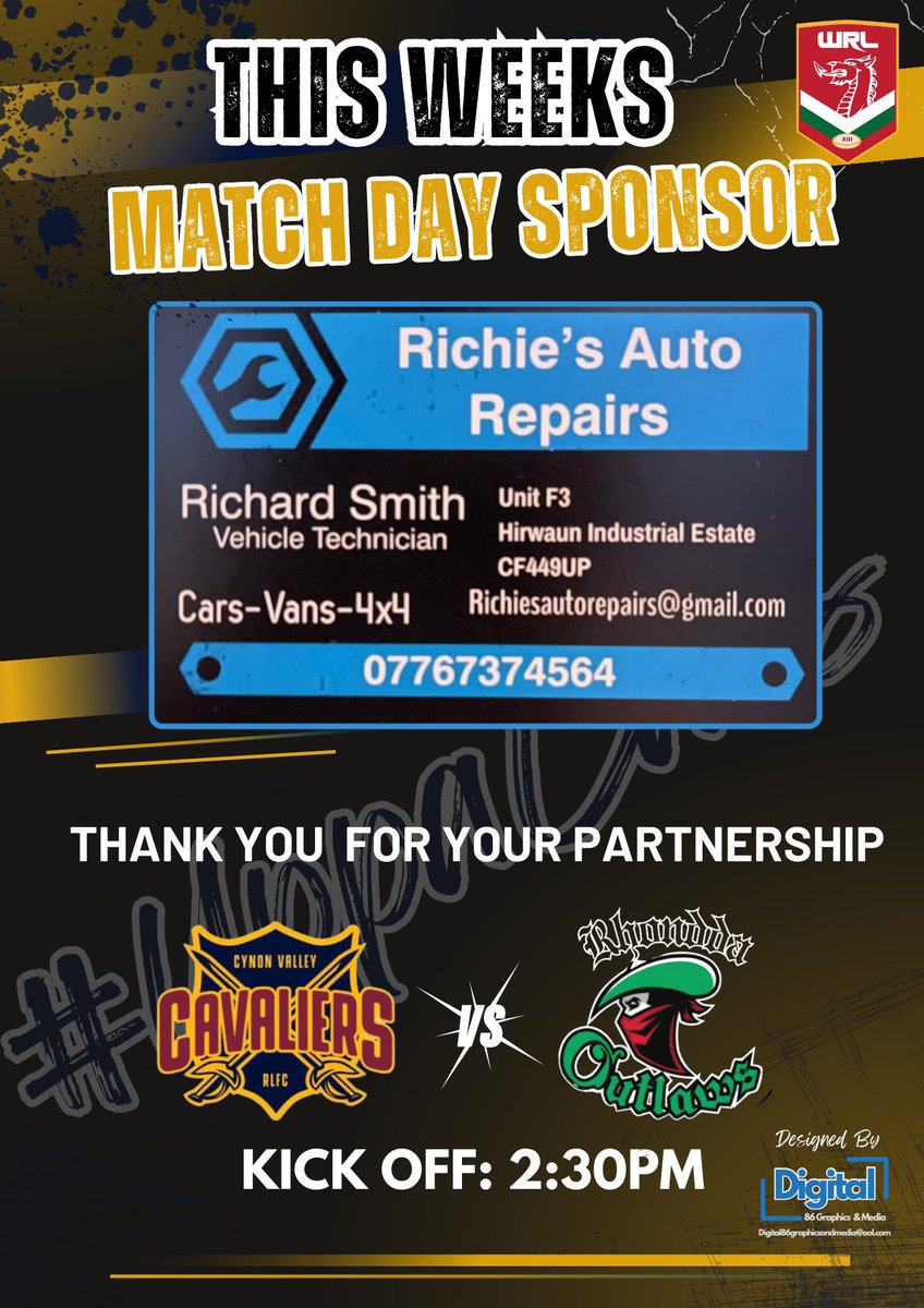 Cynon Valley Cavaliers Senior Team tweet media