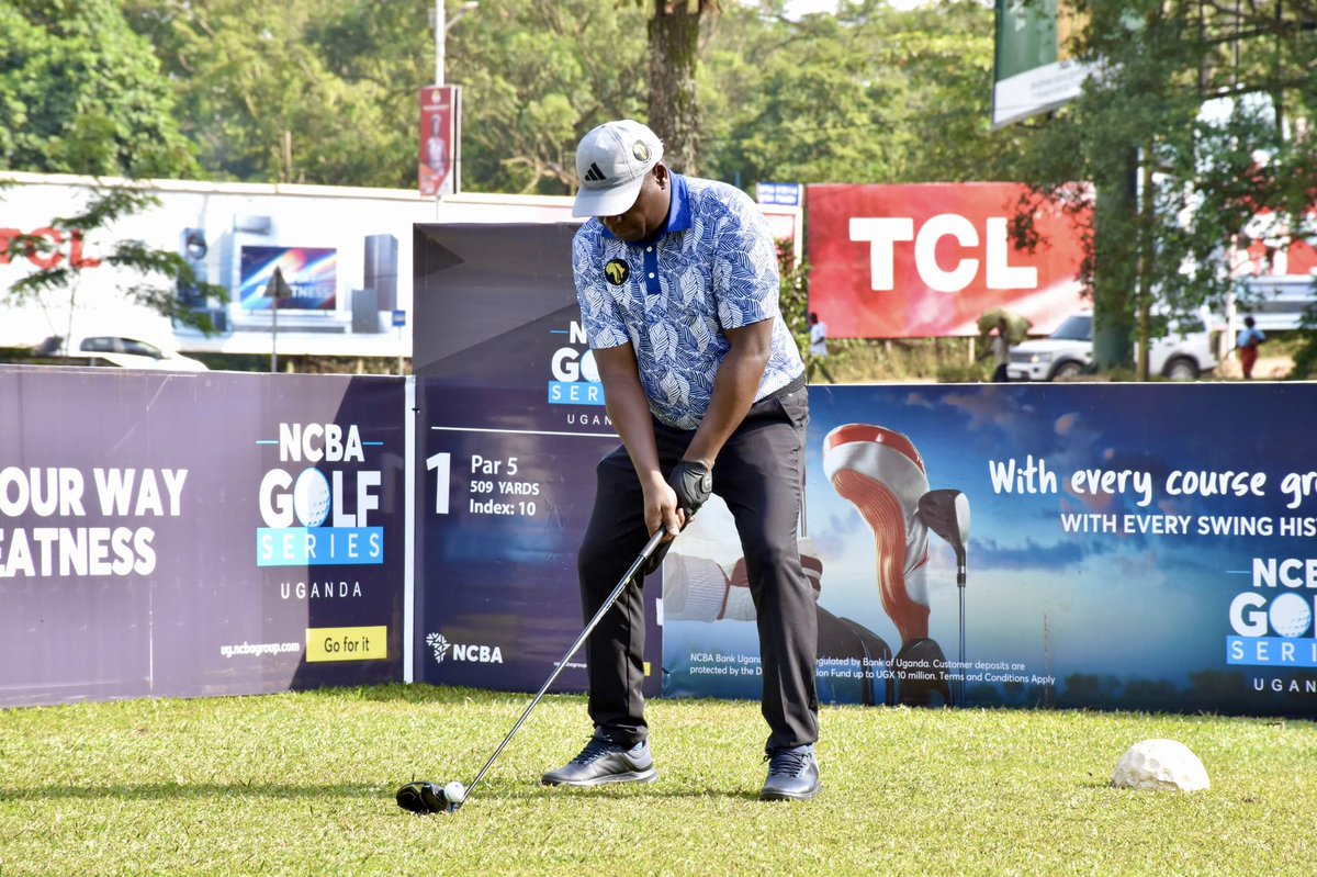 NCBAUganda's tweet photo. The #NCBAGolfSeries lights up Uganda Golf Club today! Golfers are bringing their A-game to these pristine greens, where every stroke tells a story of skill and dedication.
#goforit https://t.co/8s11vaeC5R