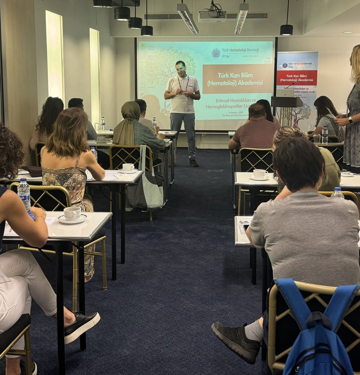 Türk Kan Bilim (Hematoloji) Akademisi Eritrosit Hastalıkları ve Hemoglobinopatiler ve Multipl Myelom Ustalık Sınıflarının bugün İstanbul’da gerçekleştirilen son modülü ile altı aylık eğitim süreci tamamlanıyor.
