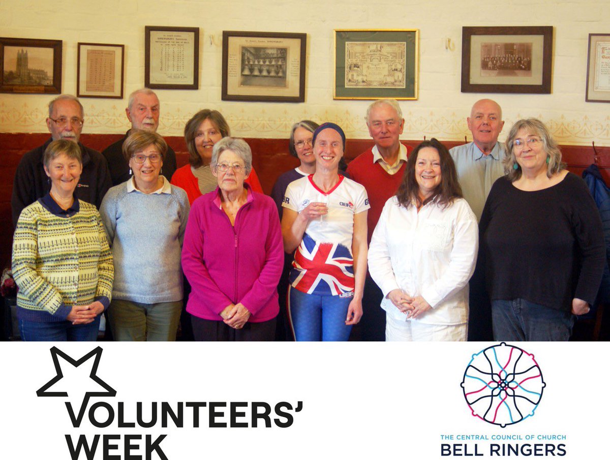 Londonringing's tweet photo. Gill Glover is the master of St Chads, Shrewsbury and supports training across Shropshire.
Sue says 'Gill appears to enjoy all training sessions despite the effort in running them and the time and energy it takes to get them going.’

#bellringing  #volunteersweek https://t.co/KEOLg2agXK