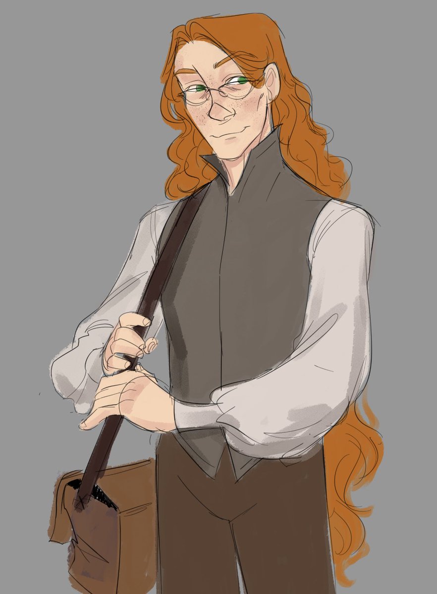 finally, my hands produced a drawing of leo that I am happy with