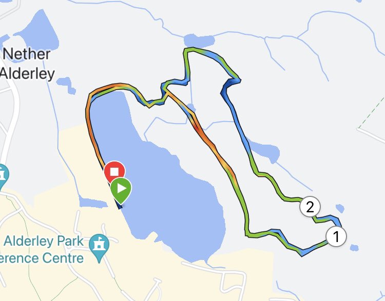 SamABaxter's tweet image. Alderley Park parkrun. Very nice trail route in the woods. I only realised it was so close for about a week or so 😂 I’m glad I’ve done it now.