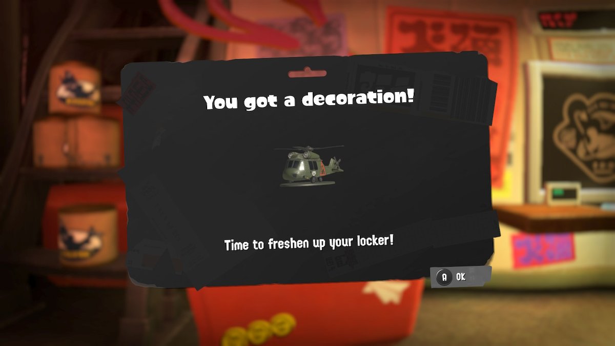 HLM triumvirate reward get! will continue 999 climb later. #Splatoon3 #NintendoSwitch