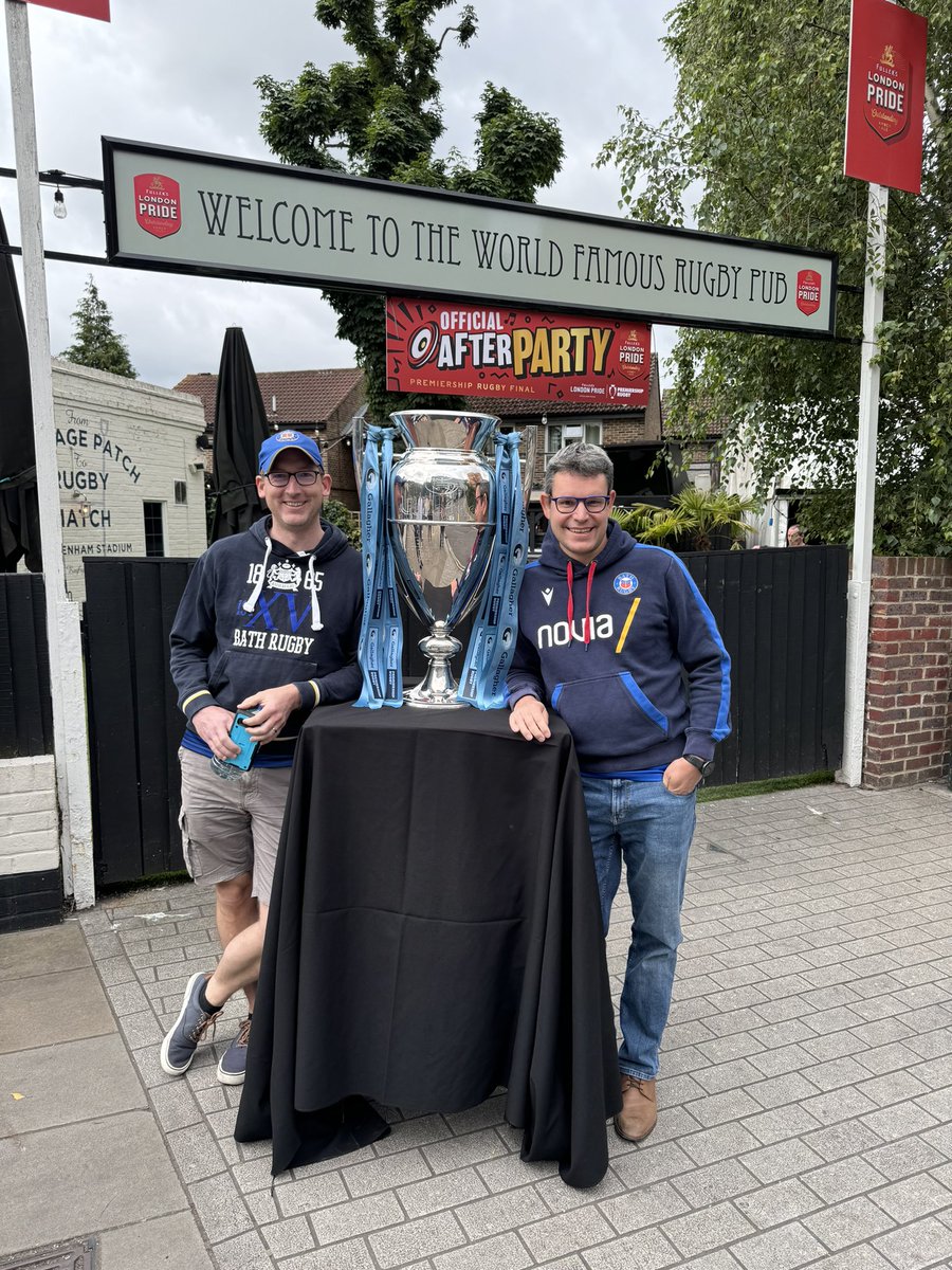 Well… it’s good…. But it will look a lot nicer in <a href="/Ben_spencer9/">Ben Spencer</a> and the rest of <a href="/BathRugby/">Bath Rugby</a> surrounding it!! 🔵⚫️⚪️