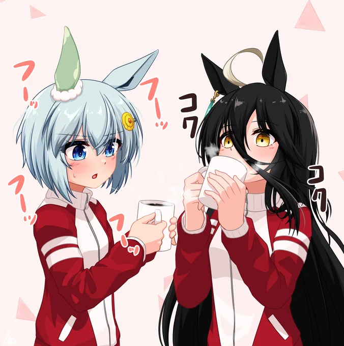 #このタグを見た人は黙って飲み物を持ったキャラを貼る 