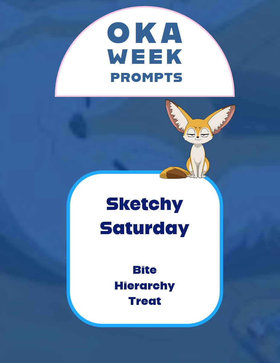 Oka Week 🦊 June 3-9, 2024 🛹 tweet media