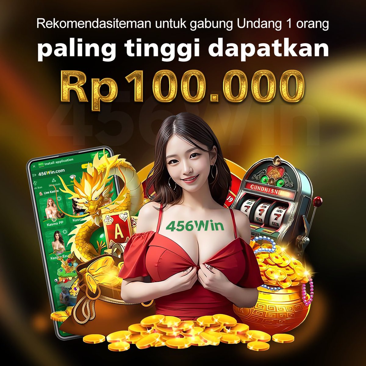 www456win's tweet photo. 1️⃣Rekomendasi teman, dapatkan hadiah langsung! Semakin banyak teman, semakin besar hadiahnya, hingga mencapai RP100.000.000!
2️⃣Jadilah agen, dapatkan komisi hingga 1,5% setiap hari! Nikmati keuntungan komisi seumur hidup, kekayaan tanpa batas! https://t.co/BsqGue1rUG