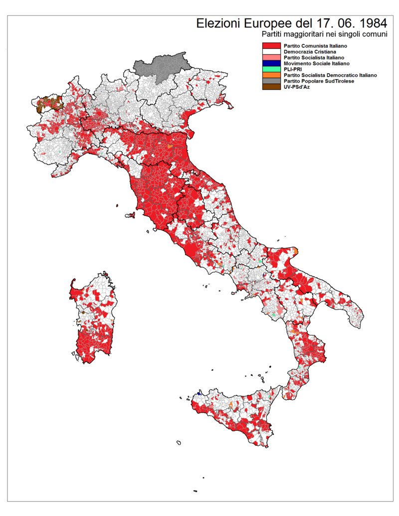 Come è cambiata l'Italia in 40 anni... 
Nel lontano 1984 alle elezioni europee votò l'82,47% dell'elettorato, nonostante la disillusione in aumento a causa della partitocrazia, della corruzione, delle mancate promesse e un distacco sempre più forte fra la classe dirigente

1/14
