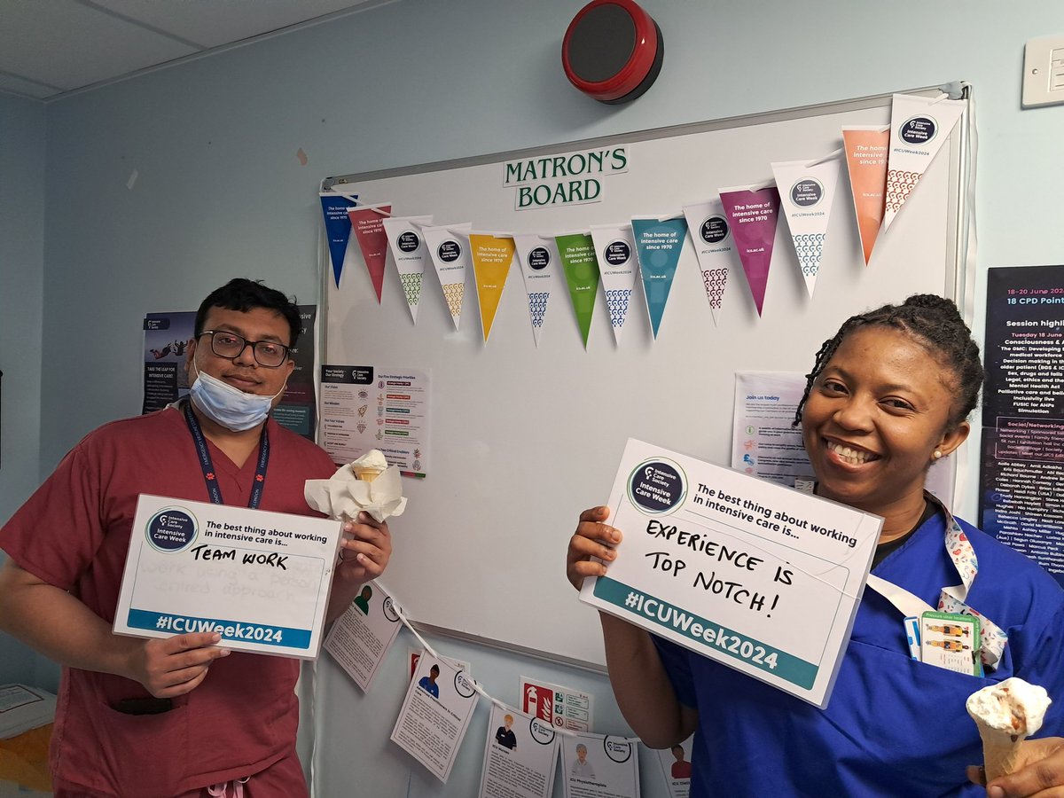 #ICUweek2024 #CCUBasildon celebrated this week with an ice cream social! Appreciating the unit we work in and the care we give! <a href="/MSEPatientExp/">Mid and South Essex Hospitals Patient Experience</a> <a href="/MSEinclusion/">NHS MSE Inclusion & Engagement</a> <a href="/SujaGeorge08/">Suja George</a> <a href="/KylieLocke3/">Kylie Locke</a> <a href="/LordeTasha/">Tasha Lorde</a>