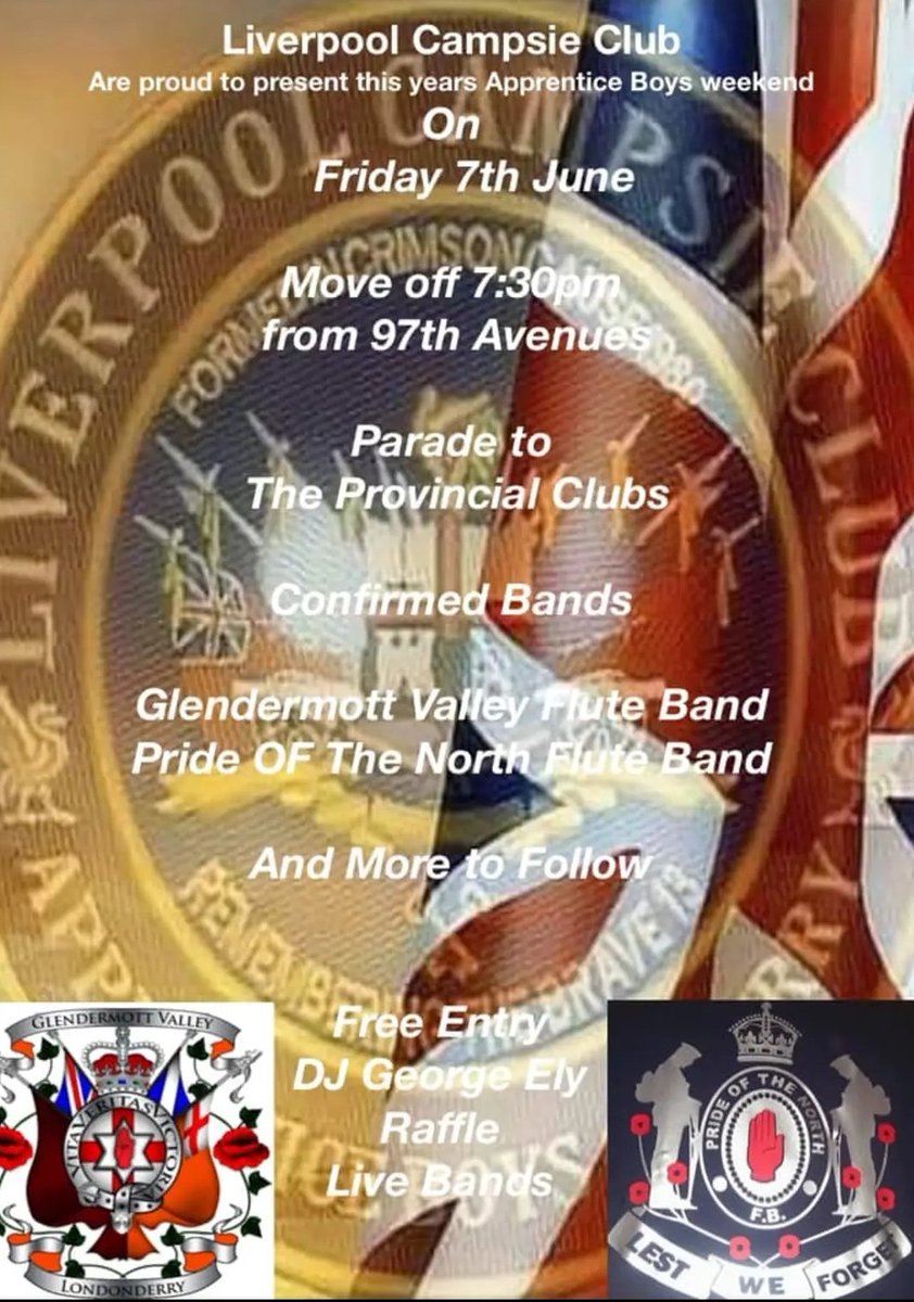 kulture_watch's tweet photo. Terrorist linked band from the North playing anti Catholic music at an ABOD parade in the grounds of @LFC Anfield yesterday. 

Wonder how the Catholic @LFC
legends feel about bands at Anfield wanting to be up to their knees in their blood. 

#kulture https://t.co/WDH1hDuhyB