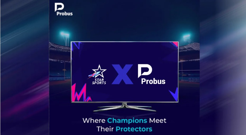 ProbusInsurance's tweet image. Probus in the Spotlight! 🌟
Our collaboration with Star Sports India for the T20 World Cup 2024 is making waves!🏏💙

Read the full story here: probusinsurance.com/probus-in-news/
Stay tuned for more exciting updates!

#ProbusInsurance #MediaCoverage #T20WorldCup2024 #StarSportsIndia #GameOn