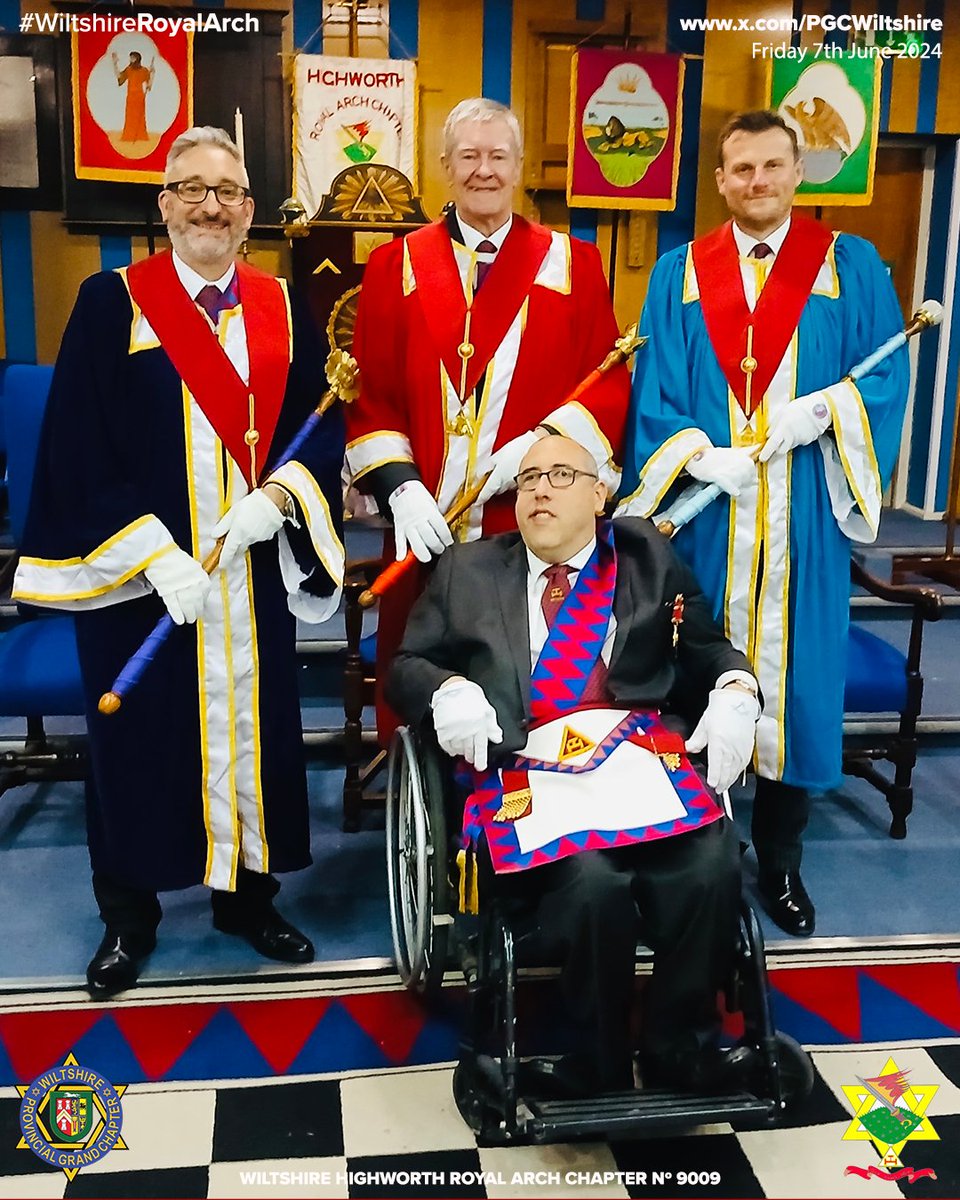 #WiltshireRoyalArch A wonderful Installation Ceremony @ Highworth Chapter Nº 9009 in Swindon on Friday. Congrats to the newly installed Principals and Officers of the Chapter. The MEGS John Reid accompanied by Officers of the Province were well received <a href="/wiltspgl/">Wiltshire Freemasons</a> @pgcWiltshire