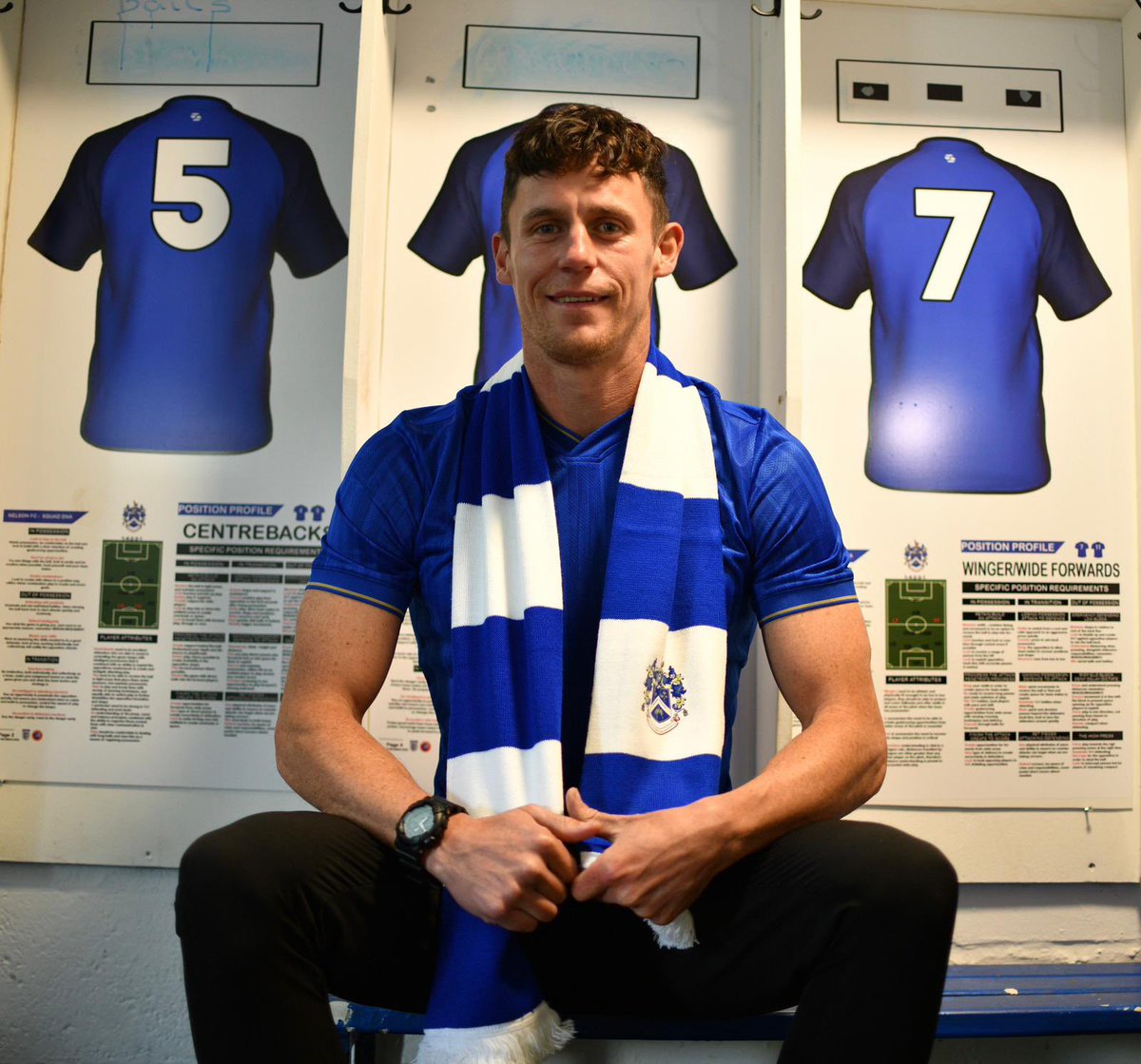Nelson signs Billy Priestly in a one year deal for the 24/25 season. 
 
One of the best NWCFL defenders, the signing signals the scale of the Club’s ambition. 
 
With several offers on the table, Priestly’s signing was described as massive for the club and Manager Arron Ripley: