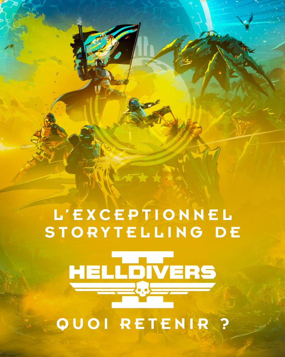 Que vous soyez un joueur invétéré ou un amateur de narration, notre article explore les éléments clés qui font de Helldivers 2 un jeu exceptionnel. Ne manquez pas ça ! Rendez-vous sur notre blog dès maintenant bit.ly/3XdzWpg
#Helldivers2 #ArrowGameStudio #Gaming #Blog