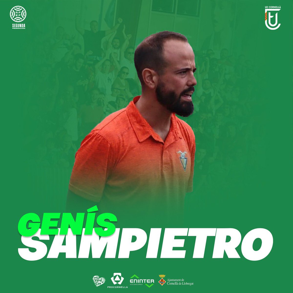 UE Cornellà 💚 tweet media