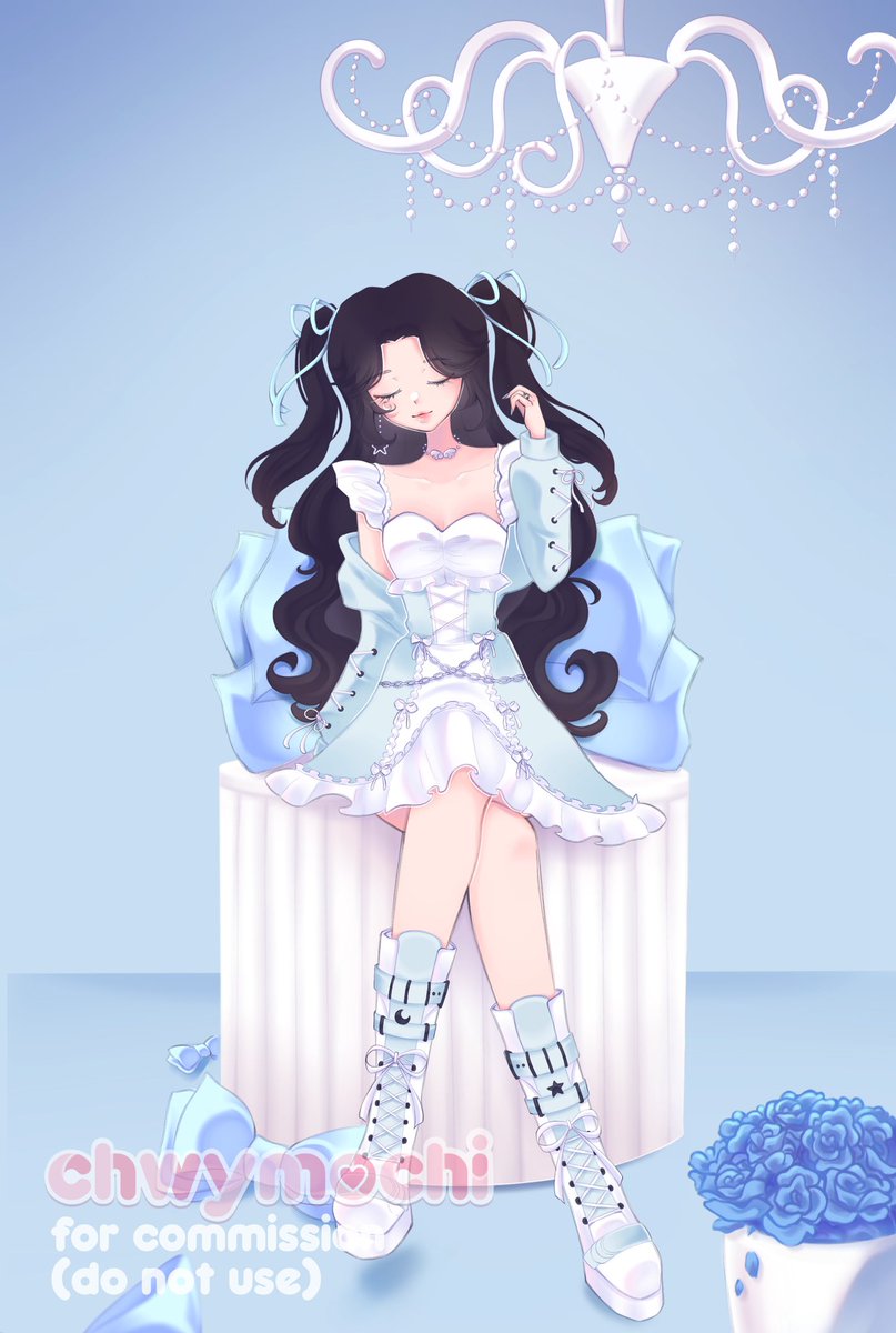 rh commission no.1 done!! for <a href="/Lyriehney/">lyes ☆</a> ^o^

#royalehigh #royalehighcommissions #robloxcommission #royalehighart