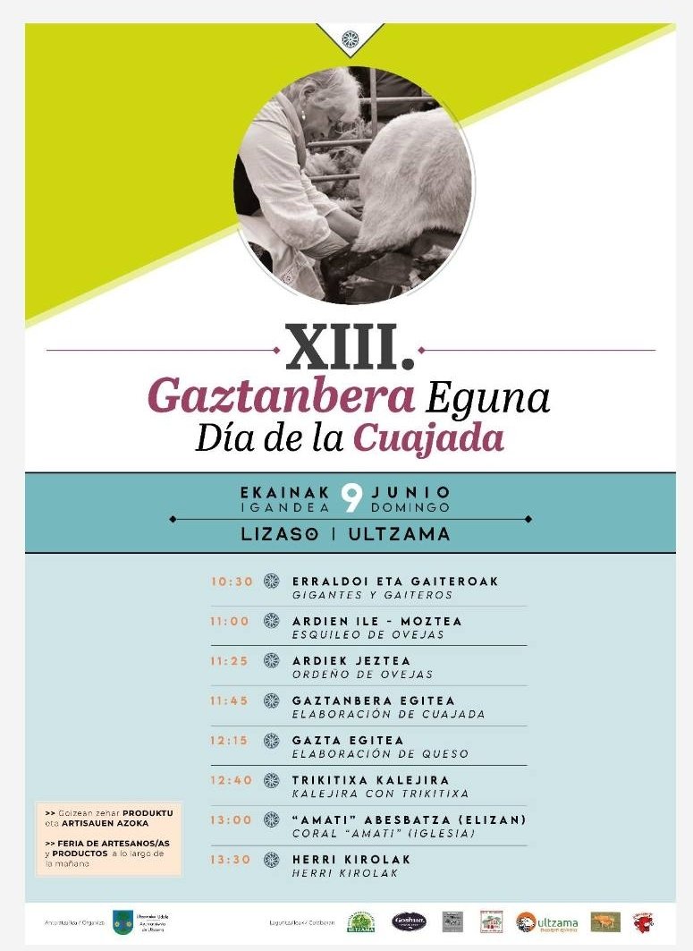 qhaceryadondeir's tweet photo. Domingo 9 en el Valle de la #Ultzama se celebra una fiesta en Honor a la #Cuajada

🐑🐑🐑

#ValleUltzama
#Lizaso
#DiaDeLaCuajada
#GaztanberaEguna
@PostresUltzama
@Reyno_Gourmet
@UltzamakoUdala https://t.co/i4wm9Zyljt