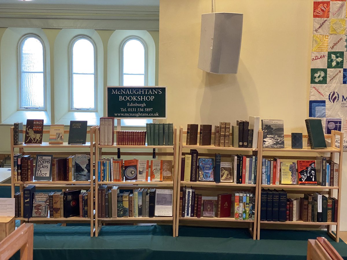 Before and after of our stand at the <a href="/pbfaorg/">PBFA</a> June Edinburgh Book Fair - come see us on George IV Bridge until 4pm today!