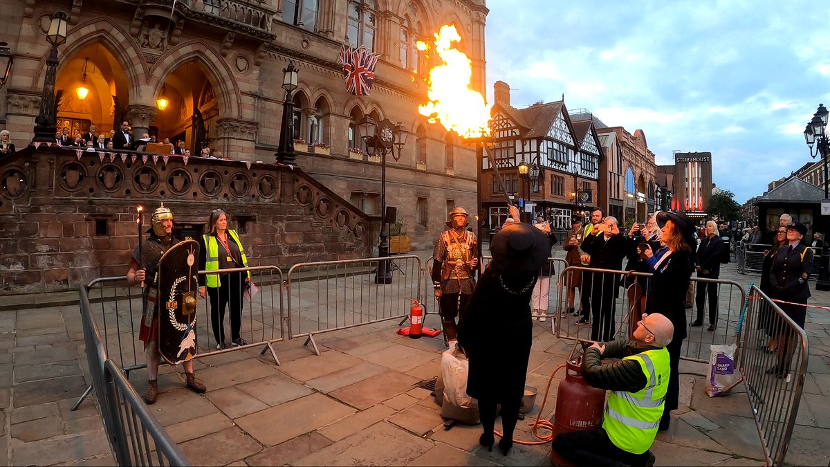 James O'Hanlon (@jamesohanlon49) on Twitter photo Special D-Day 80 service held outside <a href="/townhallchester/">Chester Town Hall</a> on the 6/6/24.  <a href="/DevaBrass/">City of Chester Bluecoat Band</a> <a href="/mattbakerMD/">Matt Baker</a> Great performances from Sheila Callaghan and Lucy Thatcher.  Memorable event. #dday80 #chester #dday #towncrier #ddaybeacon
Video:- youtu.be/wGBbeGKBjhc Special D-Day 80 service held outside <a href="/townhallchester/">Chester Town Hall</a> on the 6/6/24.  <a href="/DevaBrass/">City of Chester Bluecoat Band</a> <a href="/mattbakerMD/">Matt Baker</a> Great performances from Sheila Callaghan and Lucy Thatcher.  Memorable event. #dday80 #chester #dday #towncrier #ddaybeacon
Video:- youtu.be/wGBbeGKBjhc