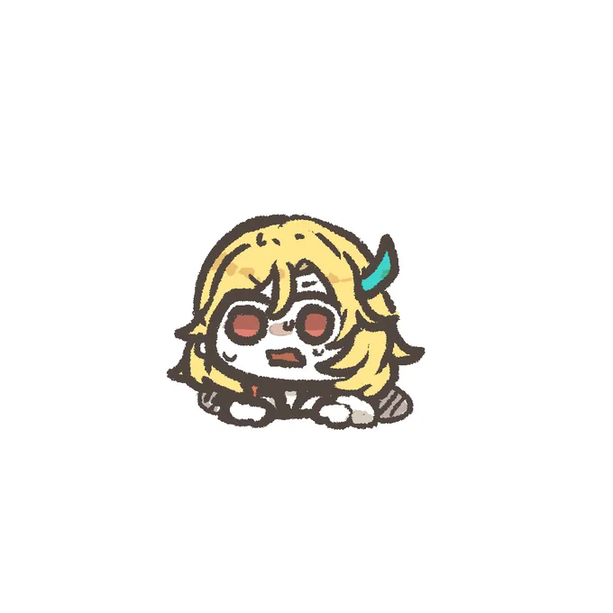 これはどうして描いたのか記憶にないカーヴェ 