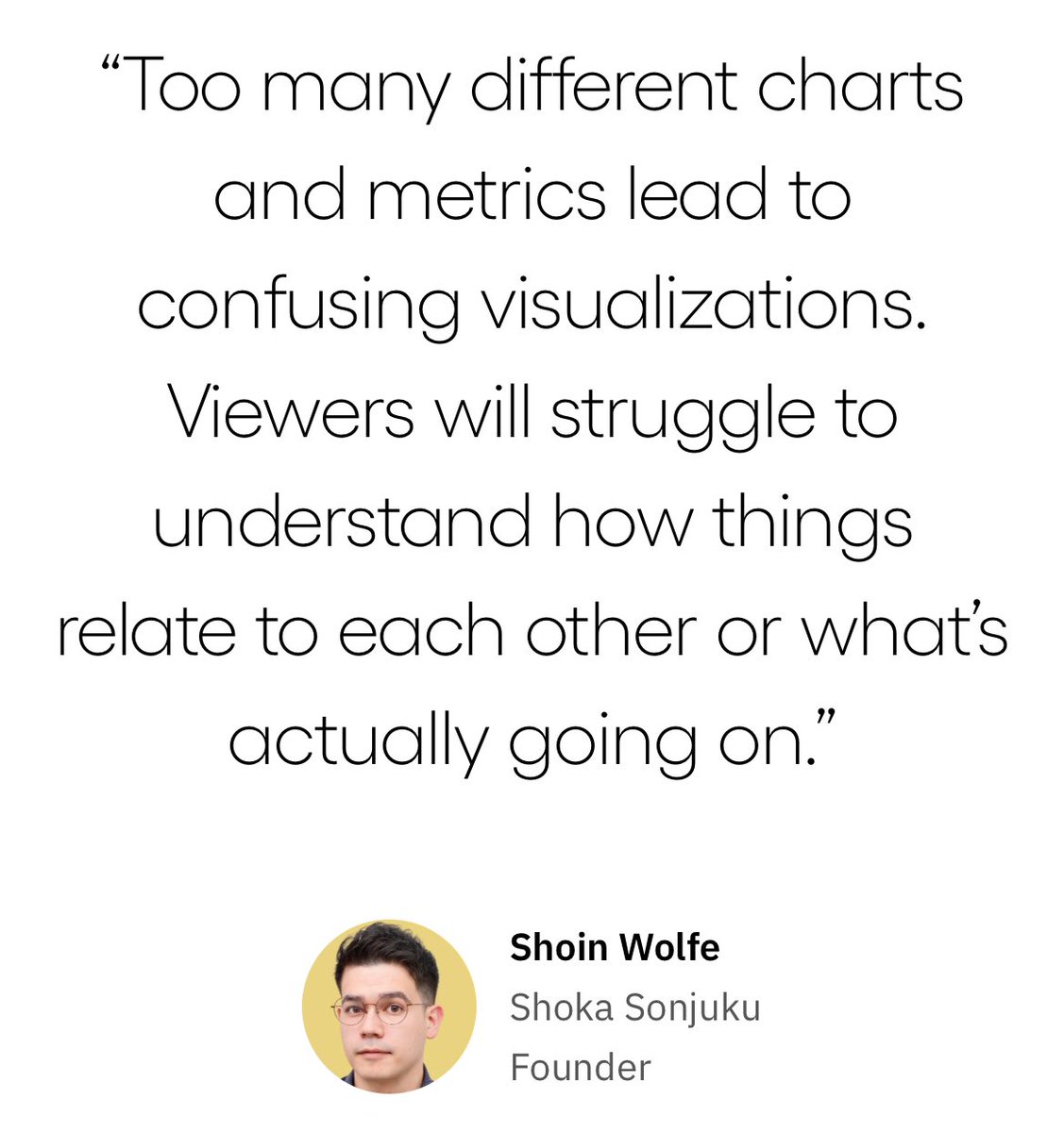 shoinwolfe's tweet photo. Amplitude @Amplitude_HQ recently made a blog post on my talk "Good Dashboards vs. Bad Dashboards"

If analytics is your thing, check it out📈

https://t.co/uUOJhqYCcJ https://t.co/1t9JDwBSvF