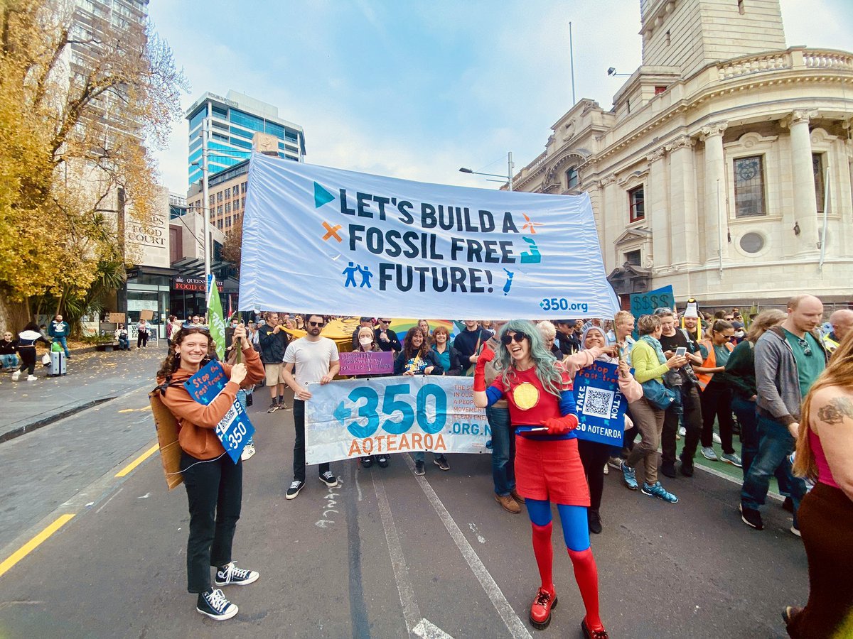 #MarchForNature with <a href="/350/">350 dot org</a> Aotearoa &amp; <a href="/GreenpeaceNZ/">Greenpeace Aotearoa</a>