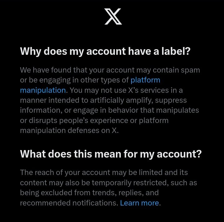 BeLowBelow7's tweet image. Cis Elon #AtItAgain

 @TadhgHickey watch out 
No explanation, just a new kind of shadow banning.