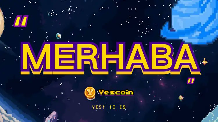 Yescoin bot in Turkish is ready!
Türkçe Yescoin botu hazır!

Yescoiner, YesWorld.💎 

#yescoin #yescoiner #yesworld