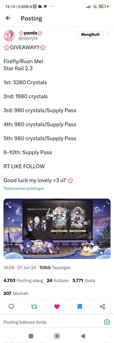 Chandra_desu's tweet photo. @navvyia Done https://t.co/RR3sP3Jgm8