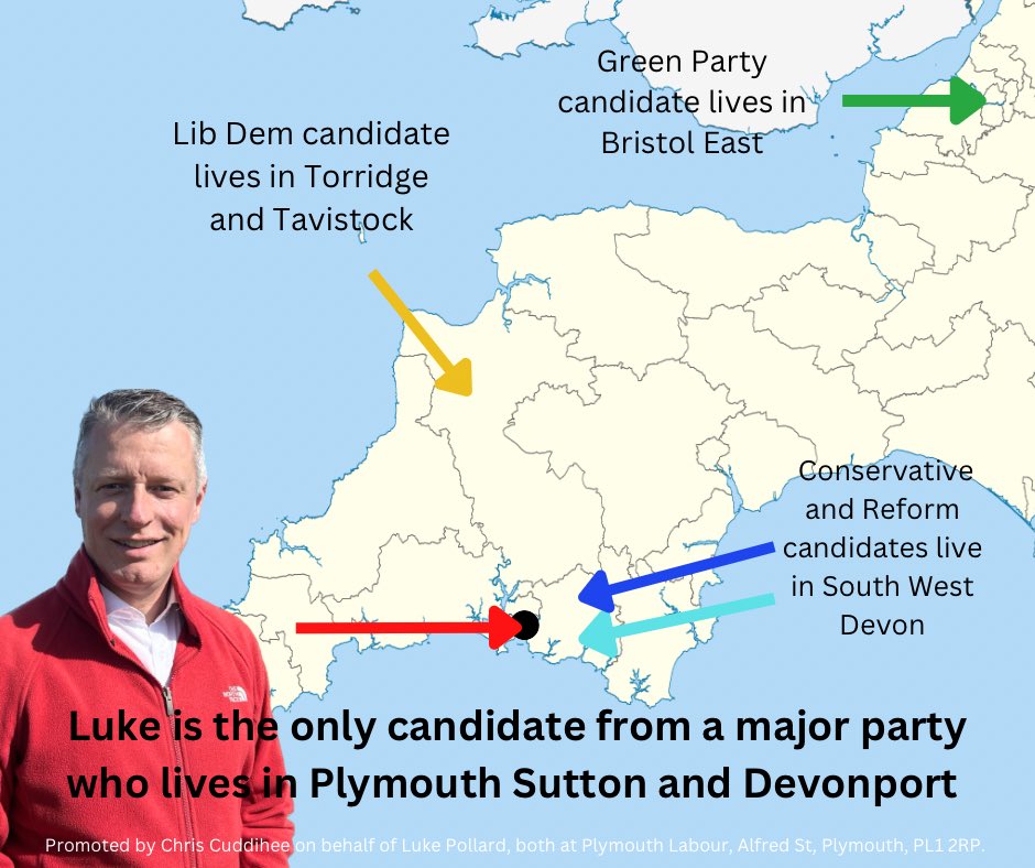 I’m the only candidate of any major party standing in Plymouth Sutton and Devonport who actually lives here.

I’m proud to be standing for re-election where I was born and where I live.