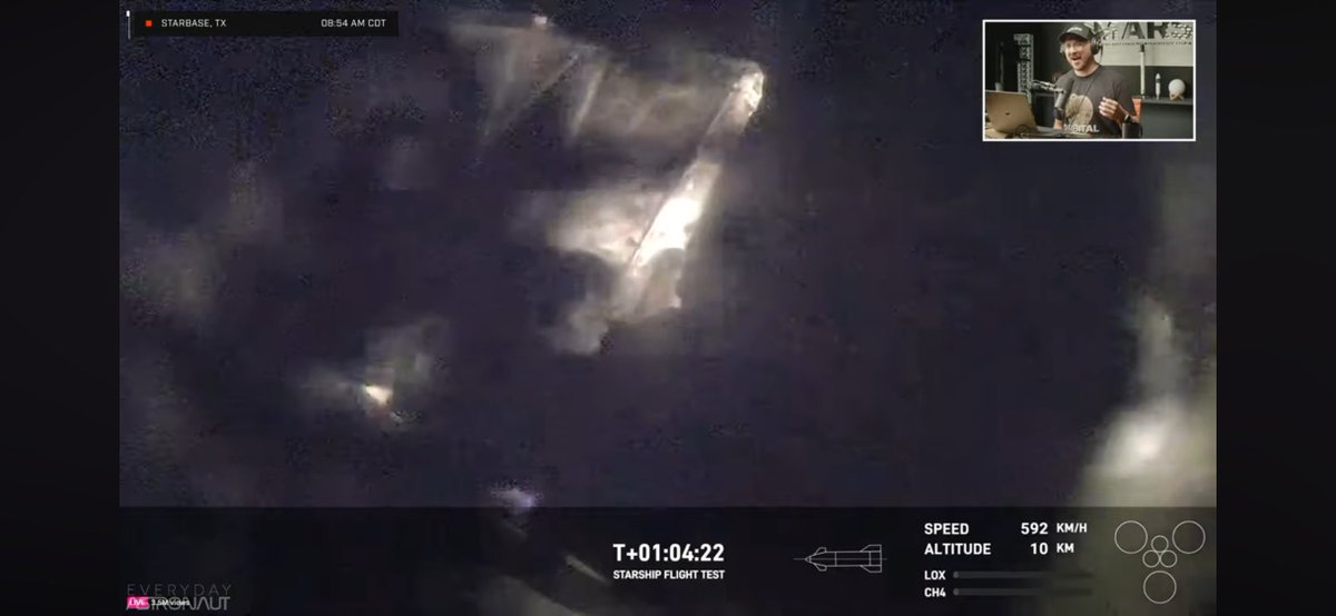 Mick (@mickanical_eng) on Twitter photo Can anyone explain the glow at the 10km mark? The landing burn hadn’t started yet. <a href="/elonmusk/">Elon Musk</a> <a href="/Erdayastronaut/">Everyday Astronaut</a> <a href="/SpaceX/">SpaceX</a> <a href="/RyanHansenSpace/">Ryan Hansen Space</a> <a href="/MarcusHouse/">Marcus House</a> Can anyone explain the glow at the 10km mark? The landing burn hadn’t started yet. <a href="/elonmusk/">Elon Musk</a> <a href="/Erdayastronaut/">Everyday Astronaut</a> <a href="/SpaceX/">SpaceX</a> <a href="/RyanHansenSpace/">Ryan Hansen Space</a> <a href="/MarcusHouse/">Marcus House</a>