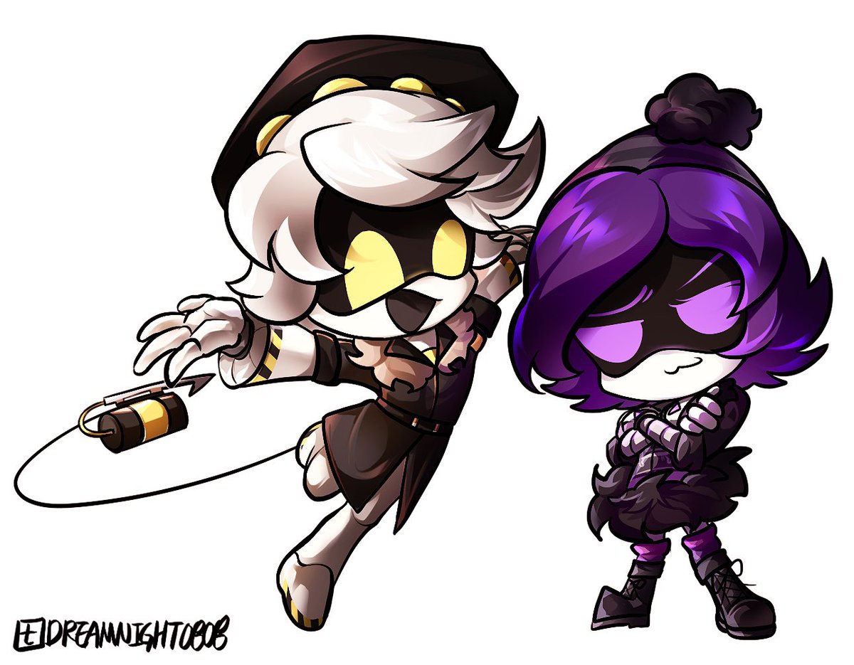 Dreamnight0808's tweet photo. THEM!

#nuzi 
#murderdrones https://t.co/NqOUQJ990O